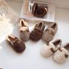 Children Plush Flats Shoes Boys Girls Winter Warm Shoes Fashion Soft Bottom Anti-slippery Kids Casual Shoes Slip-on Size 21-33