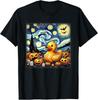 NEW LIMITED Starry Night Rubber Duck Halloween TShirt Unisex T-Shirt