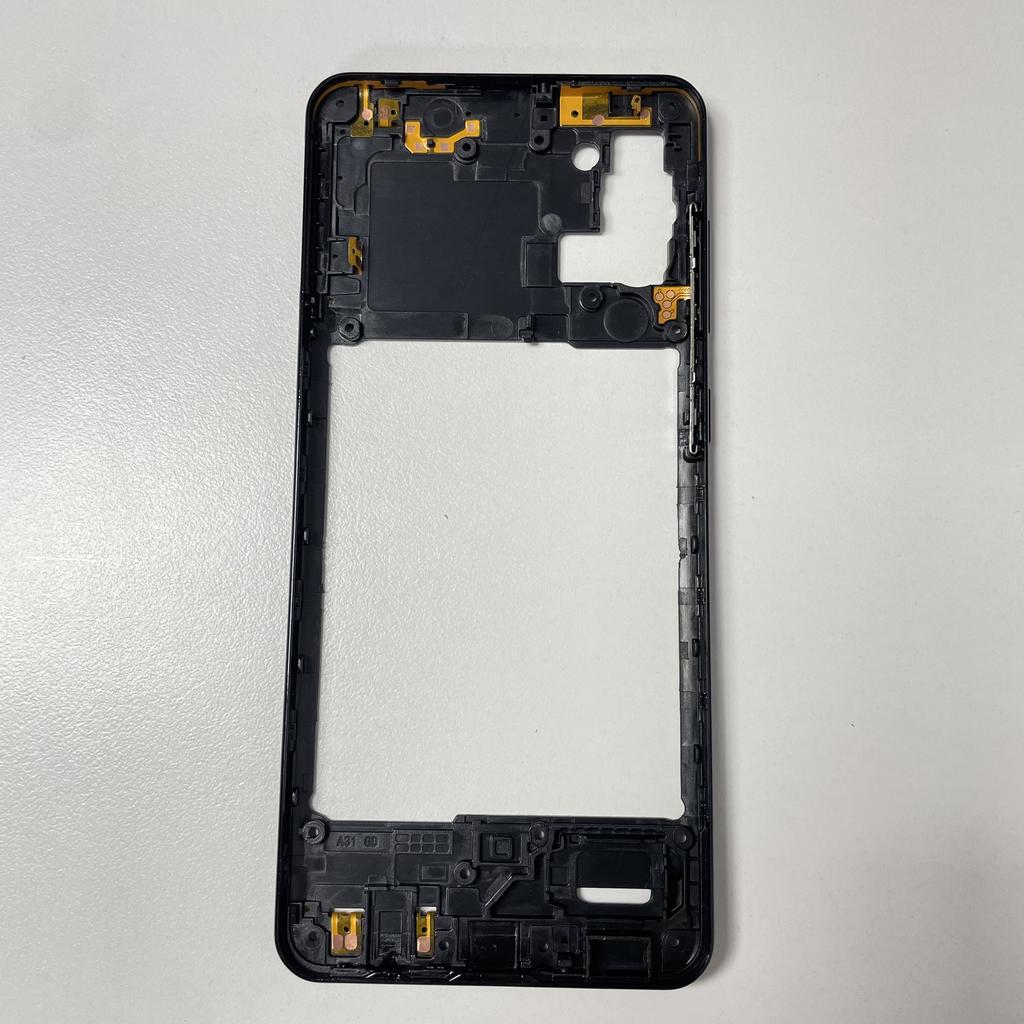 BANERYPAK Parts For Samsung A31 A51 A71 Middle Frame Housing Bezel Holder With Button Replacement Repair Parts