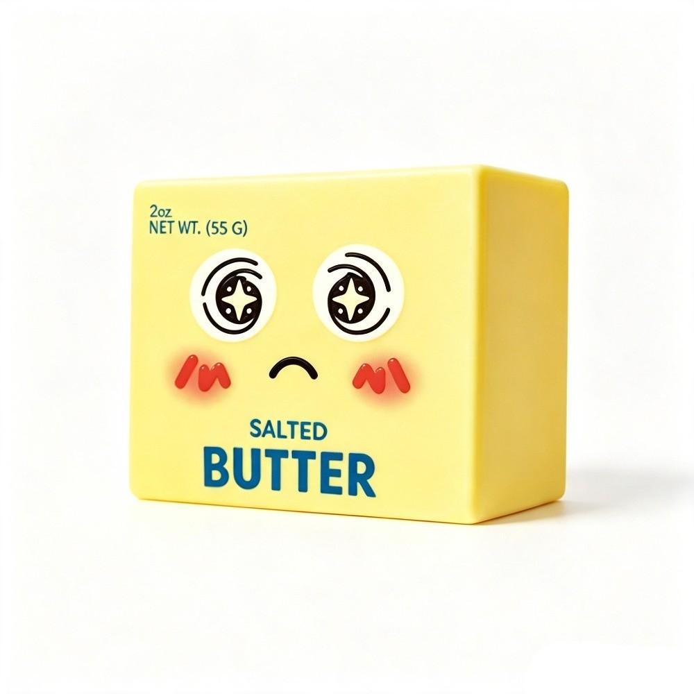 High Elastic Butter Stick Squishy Slow Rising Squeeze Toy Office Stress Relief