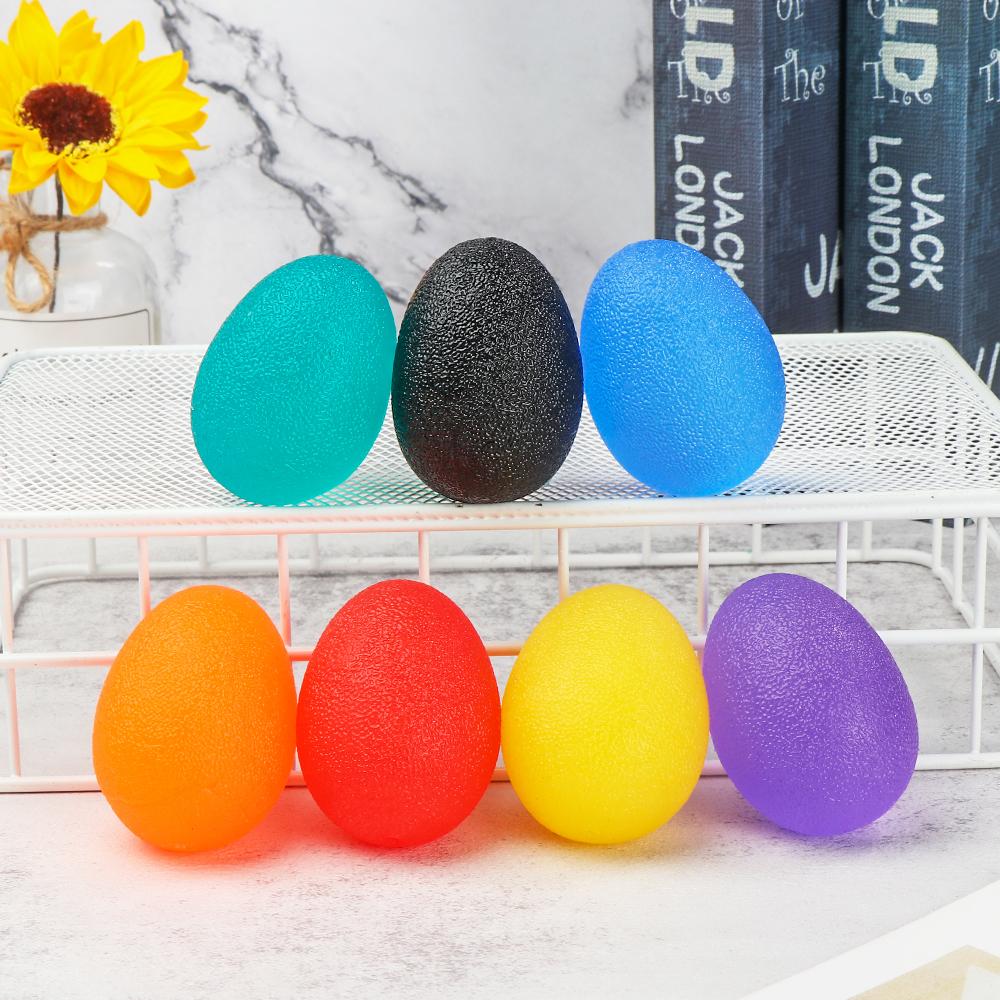 Exercise Squeezer Finger Resistance Hand Grip Wrist Rehab Therapy Stress Relief Strength Trainer