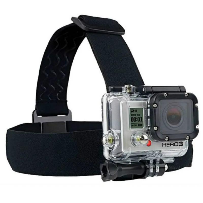 Chest Belt Head Strap Mount Action Camera  for GoPro Hero 12 11 10 9 8 Eken H9 Sjcam Insta360 DJI Osmo Action Camera Accessories