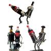 Metal Wine Bottle Holder Saucy Figure Drink Holder Bar Tabletop Wine Rack for Decorative Display Wine Enthusiasts Gift