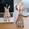 1PC Hand Shaped Pen Holder Durable Portable Stylish Storage for Pencil Pen Stationery Makeup Brush Organizer