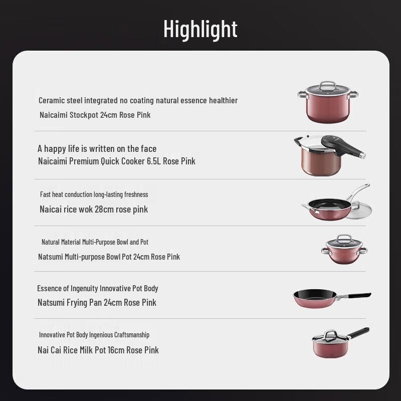 Набор эмалированной посуды WMF, 6 предметов, импортный