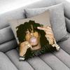 Чехол на декоративную подушку P-Playboi C-Carti Music Whole Lotta Red для подушек 50x50см 40x40см 45x45см 30x30см Квадратный чехол для подушки в спальню