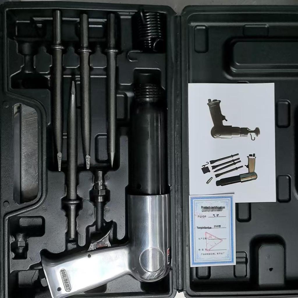 Набор инструментов для снятия соединений и шаровых опор пневматическим зубилом