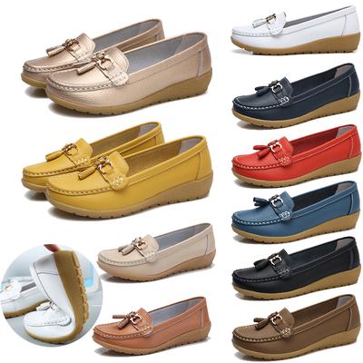 Женские лоферы из искусственной кожи. Расцветки в ассортименте