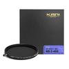 KANI 77mm Variable ND Filter HT MC Light Attenuation Effect Up To 8 Apertures With Detachable Adjustment Knob Suppression of Unevenness At High