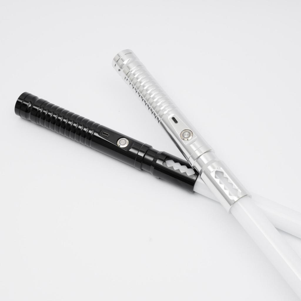 Светящийся металлический пиксельный сплав лазерный меч: Перезаряжаемая игрушка и подарок 2 в 1