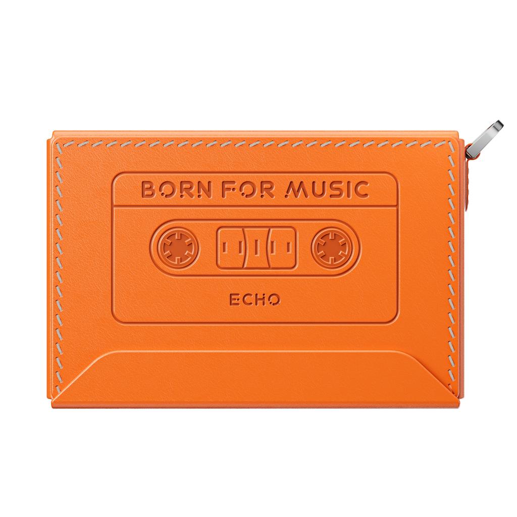 Snowsky Leather Case For FiiO snowcky echo Shockproof Protective Cover With View Window And Metal Lanyard Buckle