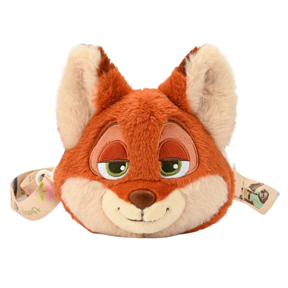 Genuine Disney Zootopia Judy & Nick Plush Crossbody Bag