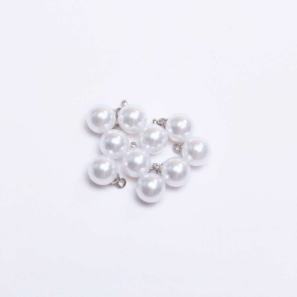 Подвеска Белый жемчуг Модные серьги Аксессуары Бусины россыпью 5/10 шт 4-16 мм Жемчужное ожерелье Материалы Имитация жемчуга DIY Изготовление ювелирных изделий бусины