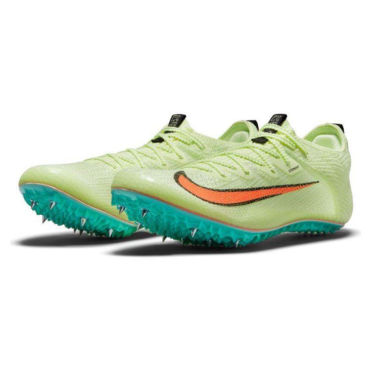 Nike Zoom Superfly Elite 2 Barely Volt Hyper Orange Кроссовки унисекс Зеленые Динамические-Бирюзовые Черные CD4382-700
