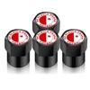 4 ШТ. Колпачки для воздушных клапанов шин автомобильных колес для футбола, наклейки на автомобиль, авто, универсальные аксессуары, сувенир, подарок для мужчины, женщины