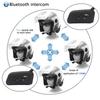 V4 PRO Мотоциклетный шлем Bluetooth-гарнитура для связи 1200 м 4 водителя Полный дуплекс Интерфон с FM-радио Водонепроницаемый коммуникатор