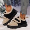 Women Platform Flats Fur Ankle Boots Runninng Shoes 2025 Winter Trend Mules Casual Sneaker Short Plush Warm Snow Botas Mujer