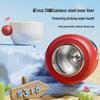 316 Stainless Steel Cartoon Flip-Top Children's Thermos - Portable Double Drink Water Bottle for Students