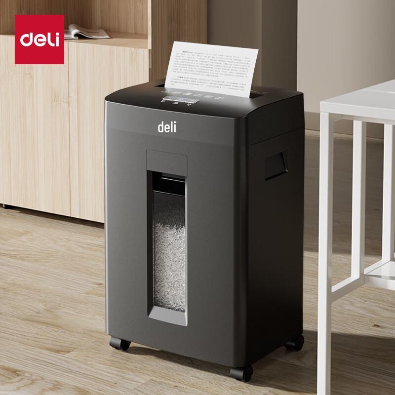 Deli High-Security Professional Office Paper Shredder CN plug (adapter included)