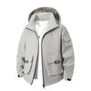 New Spring and Autumn Men's Jacket Three-dimensional Tooling Outdoor Leisure Sports Hooded