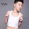 Short Corset Vest Washable Prevent Sagging Acrylic Fiber Lesbian Chest Breast for Summer