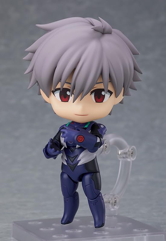 Nendoroid Новый Театральный Выпуск Каору Нагиса Плагсьют пластиковая фигурка Evangelion Версия. Немасштабированный предварительно окрашенный (переиздание)