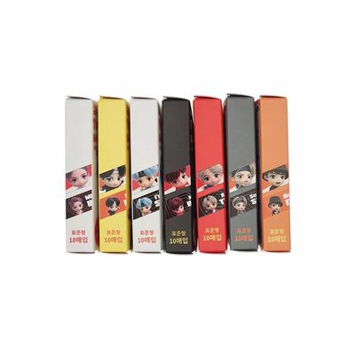 (Бантан Бойз) Одноразовый бинт TinyTAN MIC Drop, полный набор из 7 человек, 7 коробок(70ea), Официальный, Оригинальный, Аутентичный, K-POP, кумир