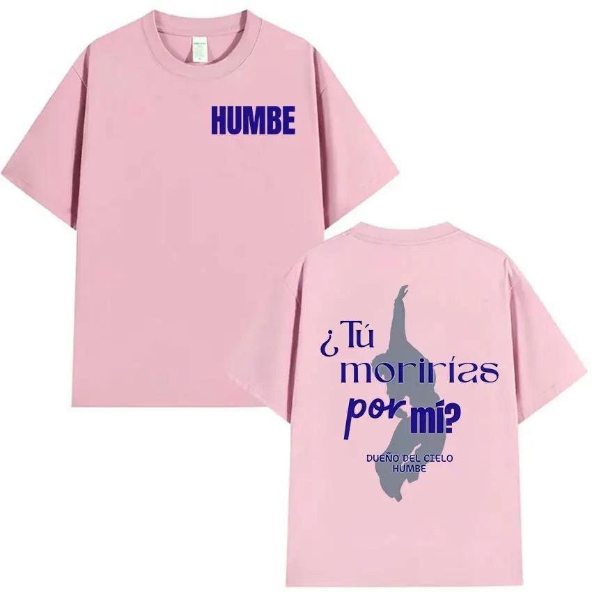 Humbe Dueno Del Cielo 2026 Tour TShirt Mens Vintage HighQuality Fashion TShirt Casual 100 Cotton Short Sleeve TShirt