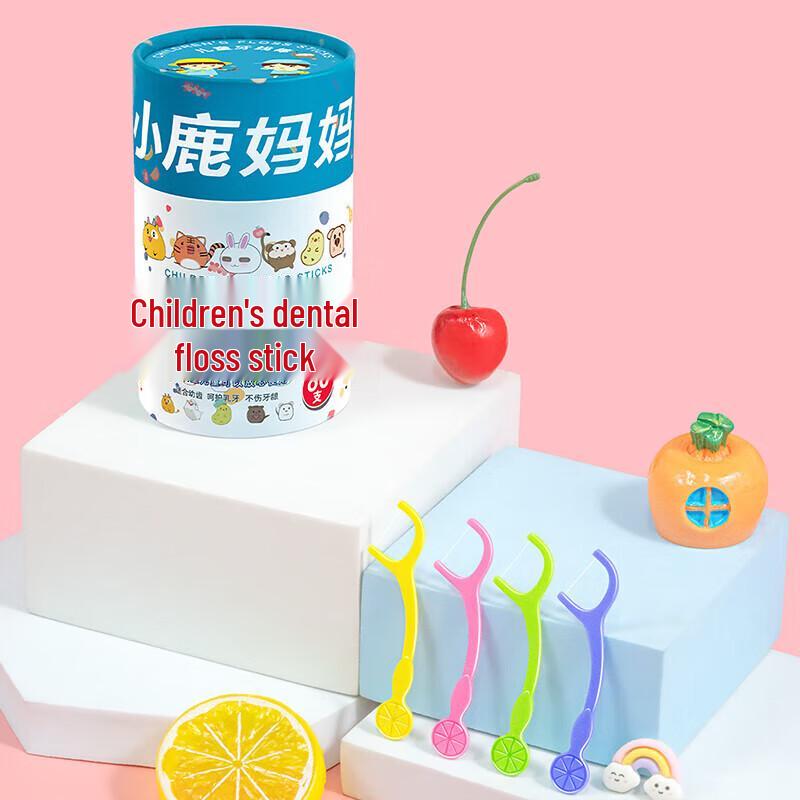 Fawnmum Children's Smooth Dental Floss Sticks