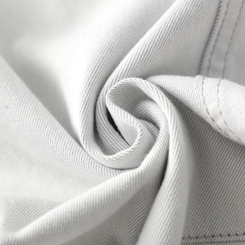 Белые джинсы-палаццо женские 2025 весна прямые и широкие штанины, стройнящие