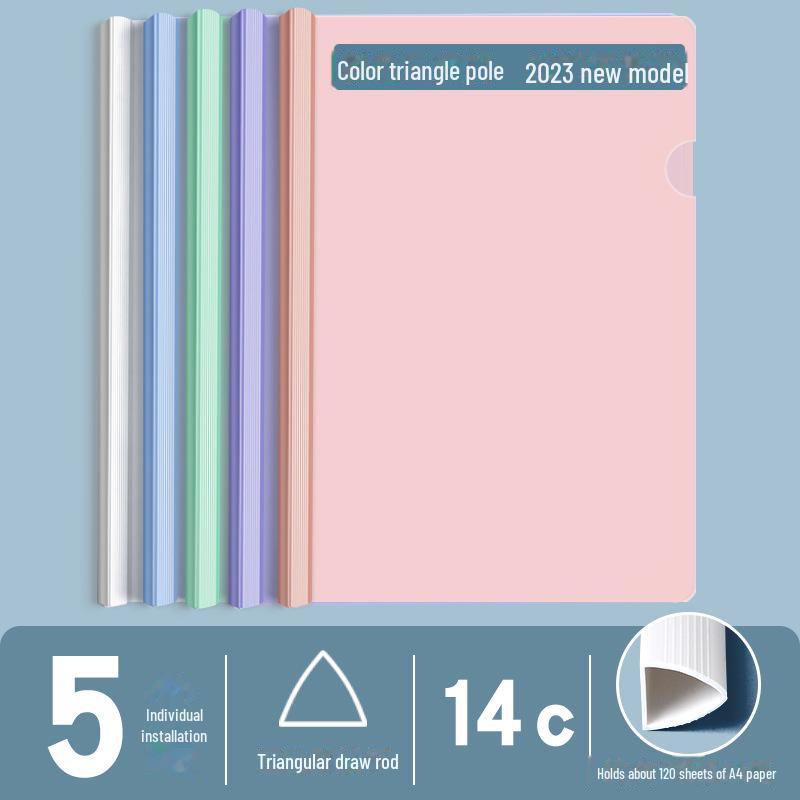 Зажим-скоба для хранения и сортировки документов Morandi формата А4 для резюме и отчетов