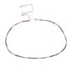 2024 New Arrived Hot Selling European Women Jewelry Choker 2mm CZ Tennis Chain rainbow Necklace for Women