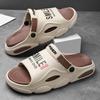 Slippers for Men Men's Sandals Flat Sandals Thick Bottom Soft and Comfortable Wear-resistant Ventilate Beach Shoes for Men New