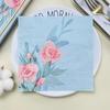20pcs/Pac 33*33cm 2-Ply Disposable Party Napkin Floral Pattern