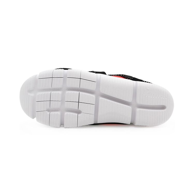 Nike Кроссовки детские низкие спортивные повседневные AQ9661-600 черно-серо-красные