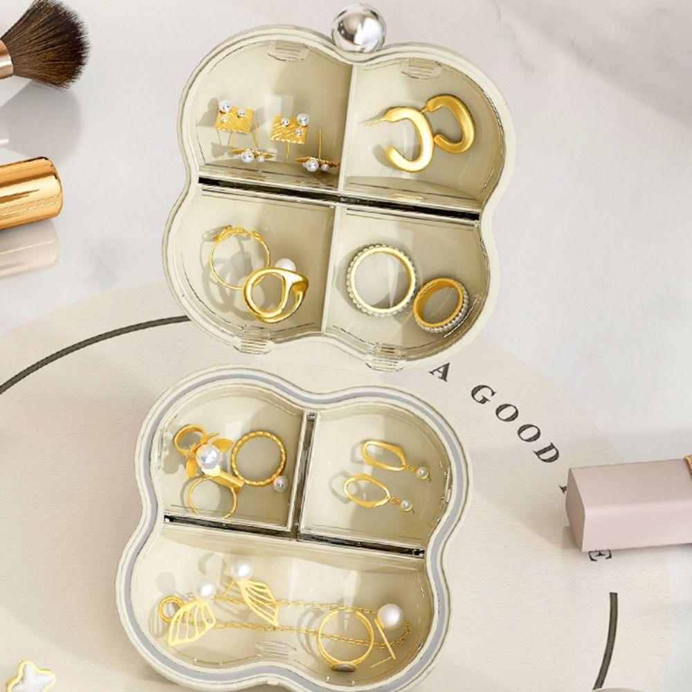 Карманный контейнер для хранения таблеток с 7 отделениями, еженедельный органайзер для таблеток, влагонепроницаемый герметичный диспенсер для таблеток, ювелирные изделия