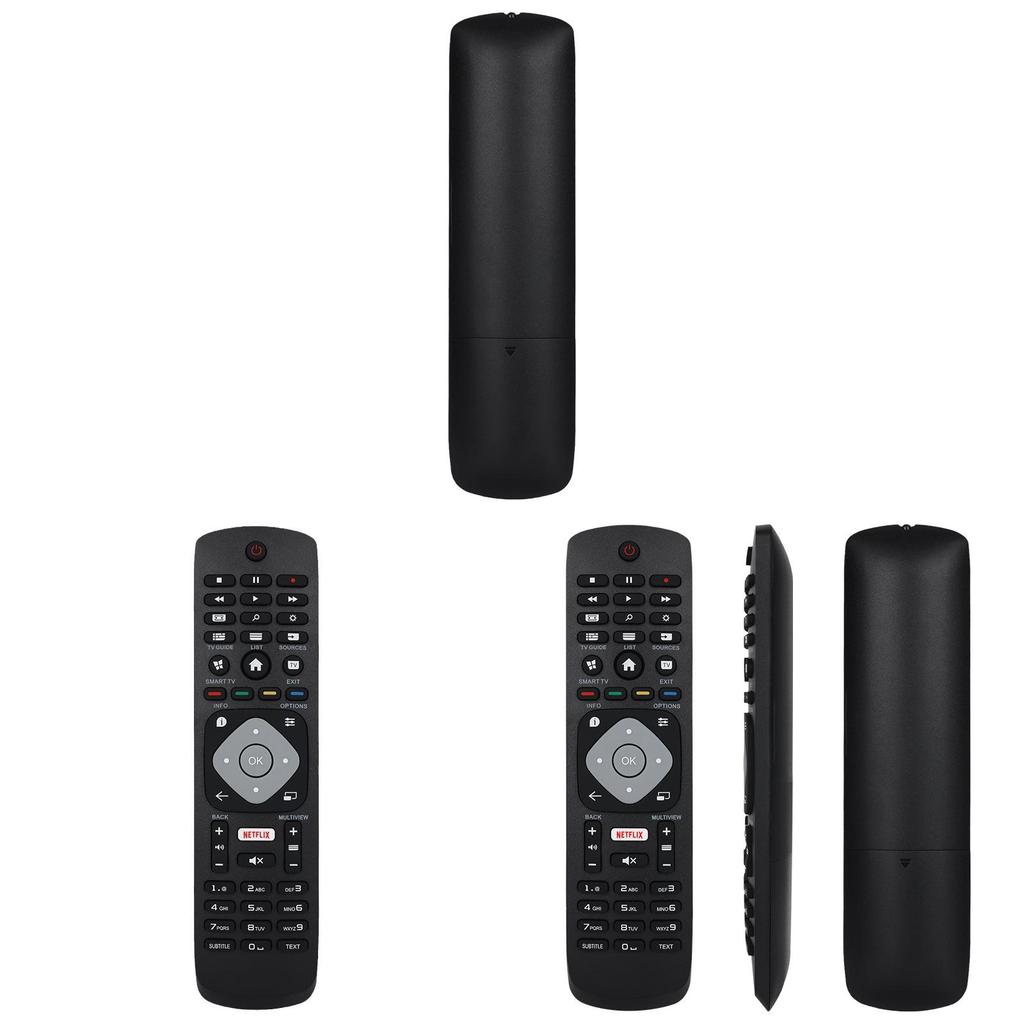Ir Remote Control For Philips Tv With Durable Black Finish And Easy Use