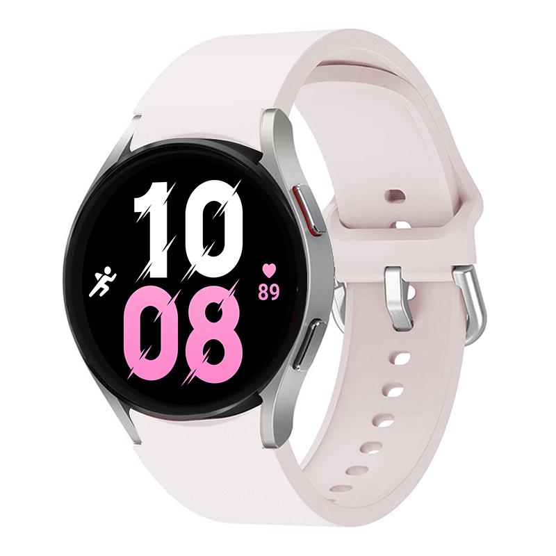 Оригинальный ремешок для Samsung Galaxy Watch 4/5/6 classic 47мм 43мм 44мм 40мм Силиконовый браслет без зазоров для Galaxy Watch 5 pro 45мм
