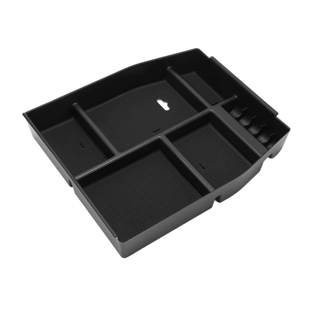 5 Slot Center Console Armrest Storage Box Car Interior Accessories Replacement for Ford 2015?2019