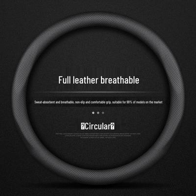 Ультратонкая оплетка на руль из натуральной кожи для моделей Baojun 730, 510, 360, 310W, 560, RC-5, RS-3