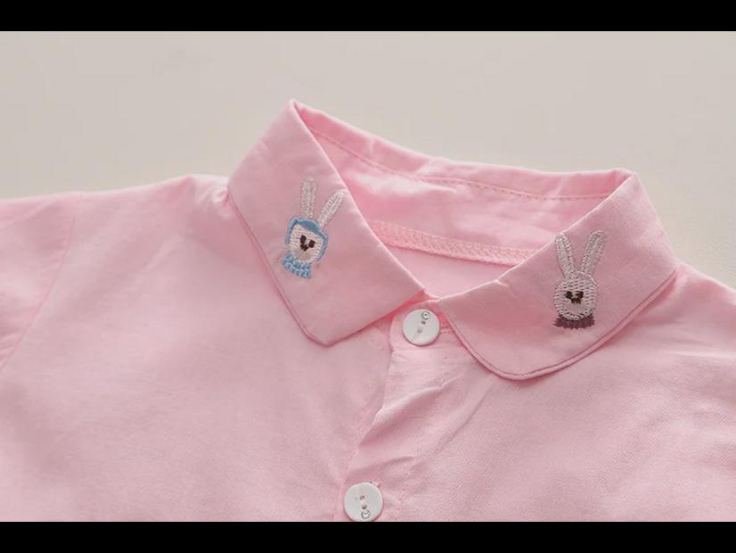 Комплект из трех предметов: кружевной свитер и жилет для девочек: Рубашка с лацканами, топ с длинными рукавами и джинсы для детей от 1 до 5 лет