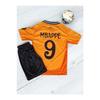 Детский комплект из джерси и шорт Mbappe Orange Orange из 2 предметов
