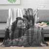 1 Piece of Customized DIY Personalized Photo Blanket for Lovers Flannel Blanket Products - Customized Warm Photos, Soft and Warm, S