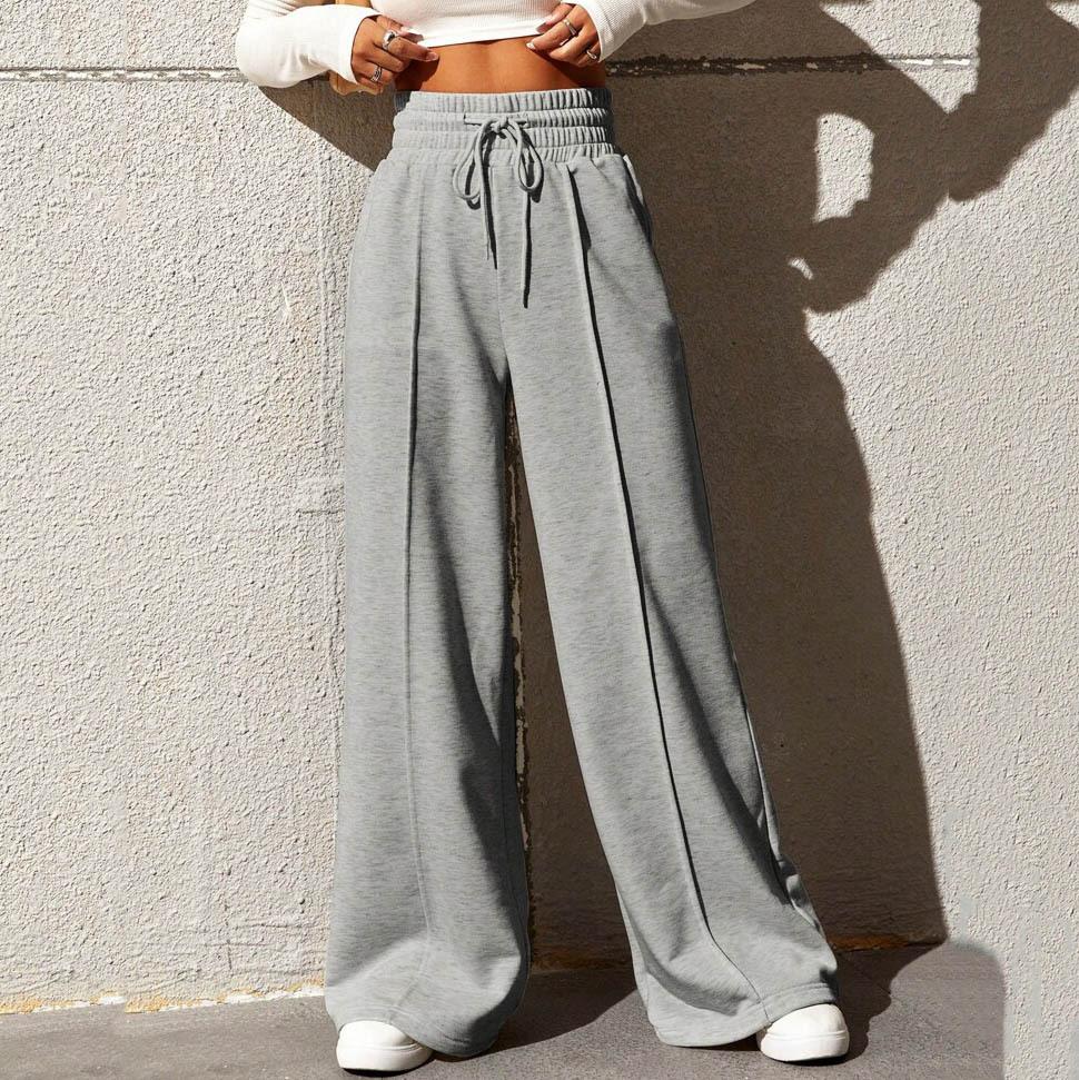 Spring Women's Loose Sweatpants Outdoor Casual Wide Leg Pants