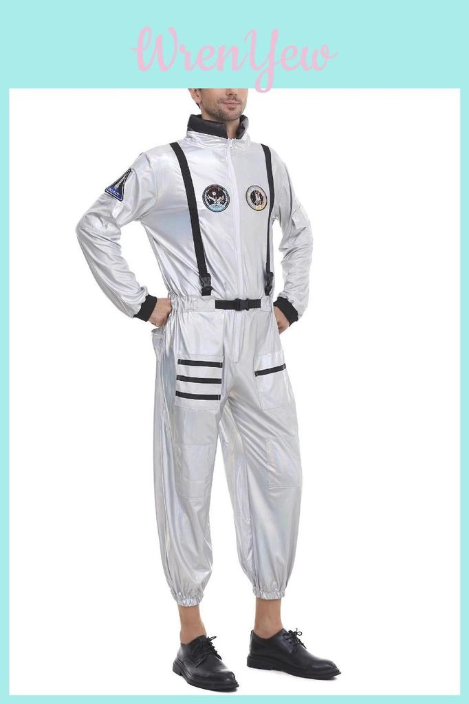 Versatile Couples Halloween Costume Featuring Unique Space Suit Design For Men And Women Of All Sizes