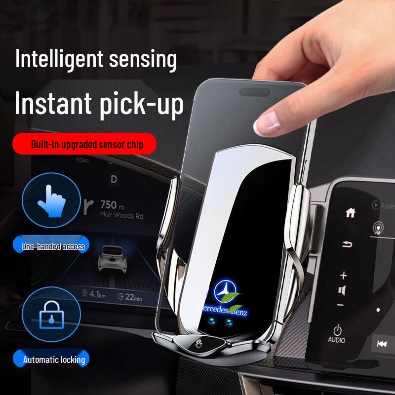 ZhiCheng Беспроводная зарядка Держатель для телефона для Mercedes-Benz C-Class/GLC