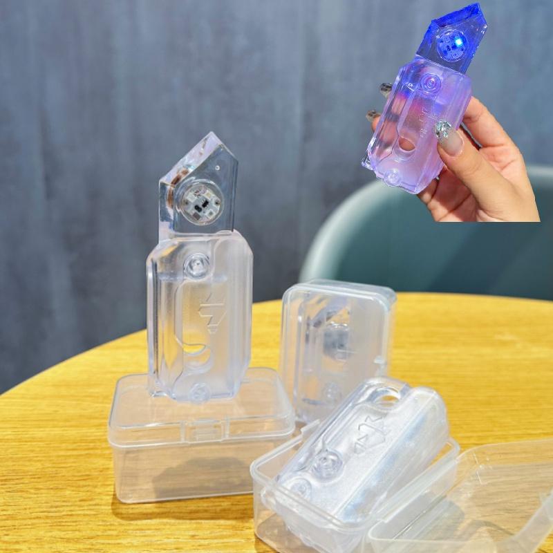 Новый светодиодный нож-морковь прозрачный 3D гравитационный нож-морковь мигающая морковь детская игрушка оптом