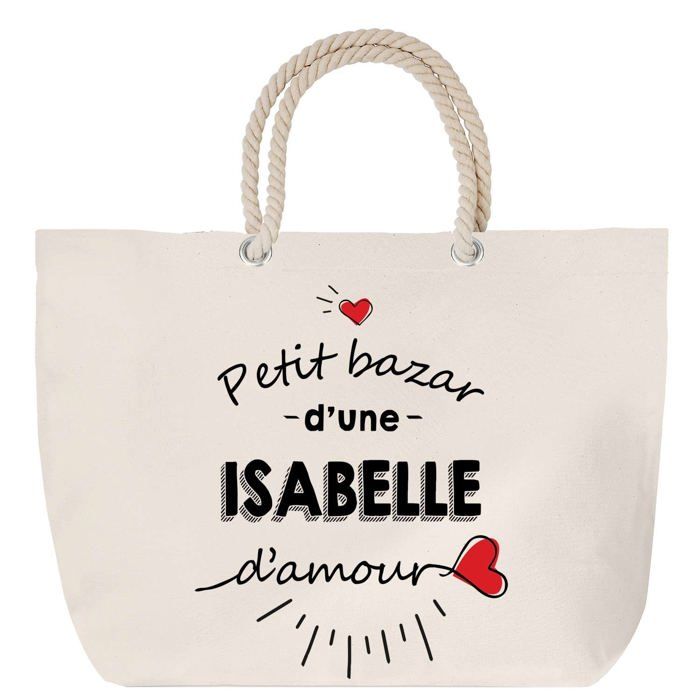 Sac de plage - PLANETEE - Anse corde - Multicolore - Coton - Fabriqué en France