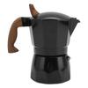 Mocha Pot 80ml Double Valve Design High Efficiency Extraction Stovetop Coffee Maker for Outdoor