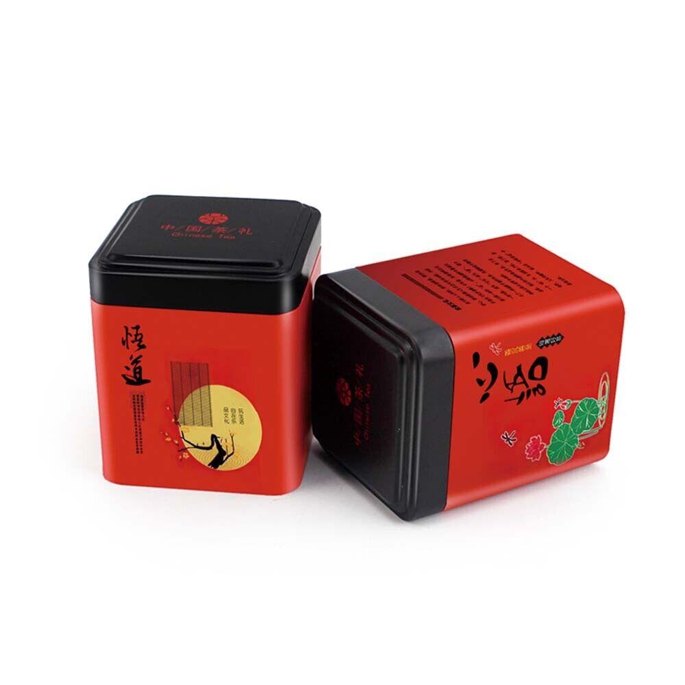 Мини Жестяная Коробка в Европейском Пасторальном Стиле, Легко Носить, Портативная Коробка для Упаковки Чая